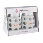 17 oz. lifefactory® Wine Glass with Silicone Sleeve 2 Pack -  