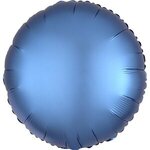 17" Round Helium Saver XTRALIFE Foil Balloons - Azure