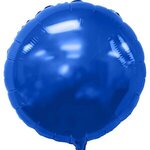 17" Round Helium Saver XTRALIFE Foil Balloons - Blue