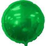 17" Round Helium Saver XTRALIFE Foil Balloons - Green