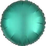 17" Round Helium Saver XTRALIFE Foil Balloons - Jade