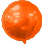 17" Round Helium Saver XTRALIFE Foil Balloons - Orange