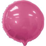 17" Round Helium Saver XTRALIFE Foil Balloons - Pink