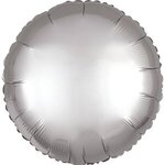 17" Round Helium Saver XTRALIFE Foil Balloons - Silver