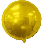 17" Round Helium Saver XTRALIFE Foil Balloons - Yellow
