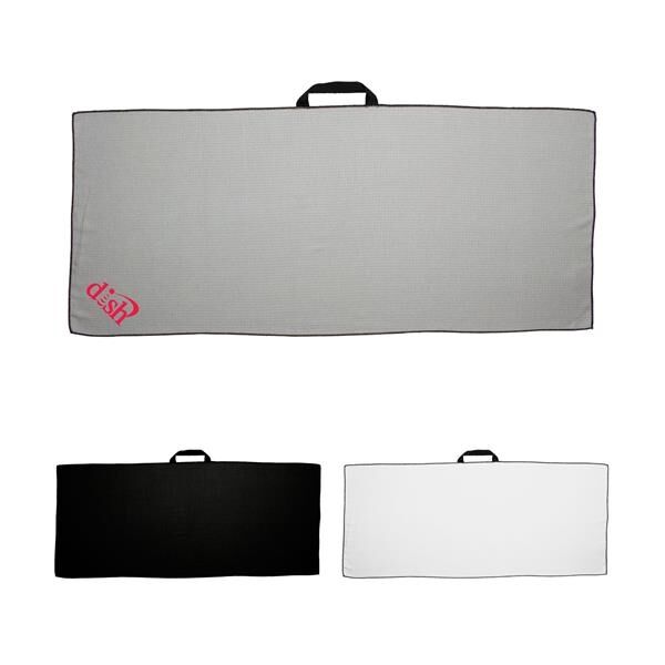 Main Product Image for Custom Printed Caddy Golf Towel with Black Loop - 17" x 40"