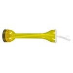 17oz Transparent LED Yard Glasses - Yellow