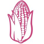18" Corn Foam Cheering Mitt - Pink