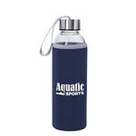 18 Oz. Aqua Pure Glass Bottle -  