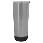 18 OZ. CADENCE STAINLESS STEEL TUMBLER WITH SPEAKER - Silver