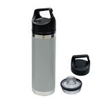 18 Oz. Davenport Stainless Steel Bottle - Gray