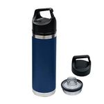 18 Oz. Davenport Stainless Steel Bottle - Navy Blue