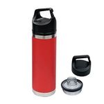 18 Oz. Davenport Stainless Steel Bottle - Red