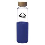 18 Oz. James Glass Bottle - Blue