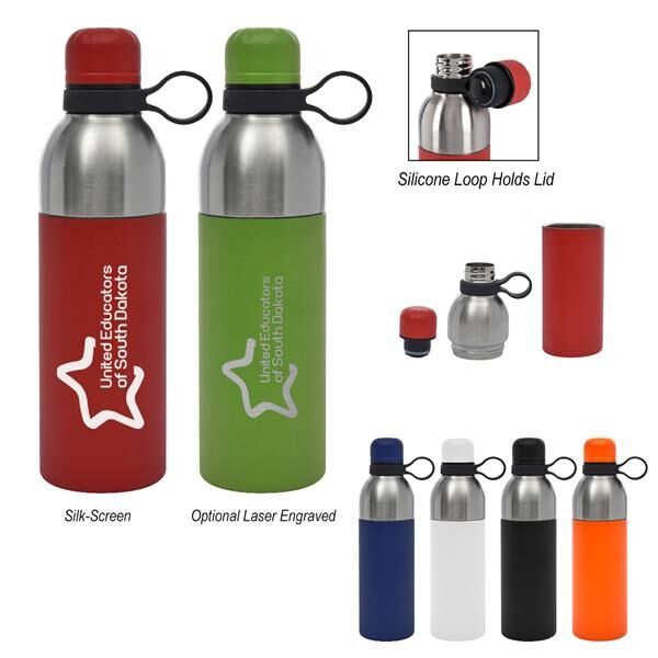 Main Product Image for 18 OZ. MAXWELL EASY CLEAN STAINLESS STEEL BOTTLE