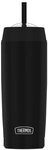 18 oz. Thermos Double Wall Stainless Steel Tumbler with Straw - Black