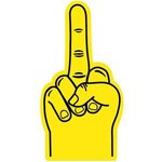 18" Protest Hand - Yellow