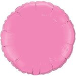 18" Round 4 & 5-Color Spot or Process Print Microfoil Balloon - Rose