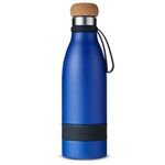 19 oz. Double Wall Vacuum Bottle with Cork Lid -  