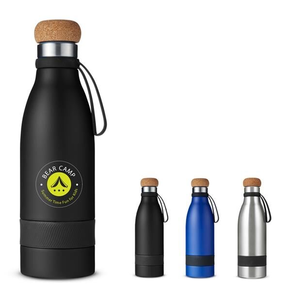 Main Product Image for 19 oz. Double Wall Vacuum Bottle with Cork Lid