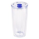 19 Oz. Everest Clarity Tumbler - Clear-blue