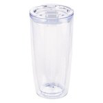 19 Oz. Everest Clarity Tumbler - Clear-white