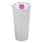 19 Oz. Everest Clarity Tumbler With Insert - Fuchsia