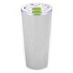 19 Oz. Everest Clarity Tumbler With Insert - Lime