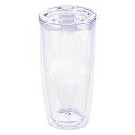 19 Oz. Everest Clarity Tumbler With Insert - White