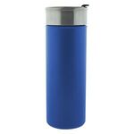 19 oz. Powder Coated Badger Tumbler With Copper Lining - Blue