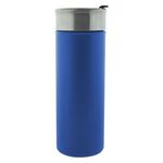 19 oz. Powder Coated Badger Tumbler With Copper Lining - Blue