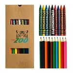 19 Piece Crayon And Pencil Set -  