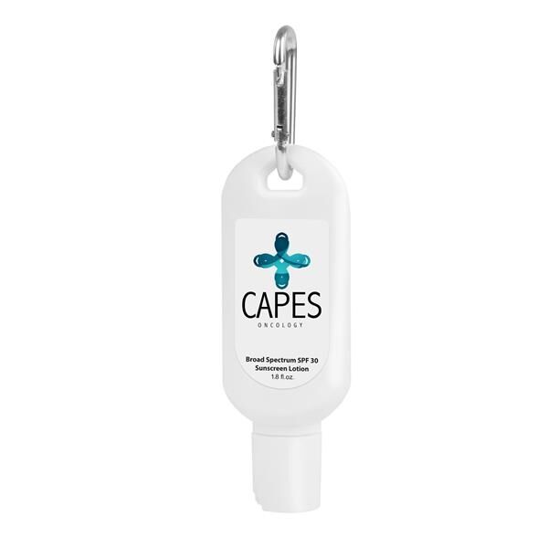 Main Product Image for 1.8 OZ. SPF 30 SUNSCREEN WITH CARABINER