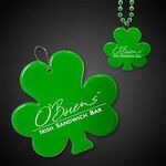 Buy Custom Printed Shamrock Medallion Badge 2 1/2" Clip On 