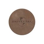 2 1/2" Leather Circle Patch -  