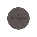 2 1/2" Leather Circle Patch -  