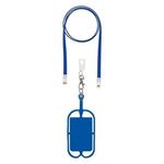 2-In-1 Charging Cable Lanyard With Phone Holder & Wallet -  