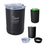 2-In-1 Copper Insulated Beverage Holder And Tumbler - Laser -  