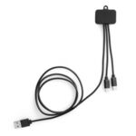 2-in-1 Light-Up-Your-Logo USB Cable -  