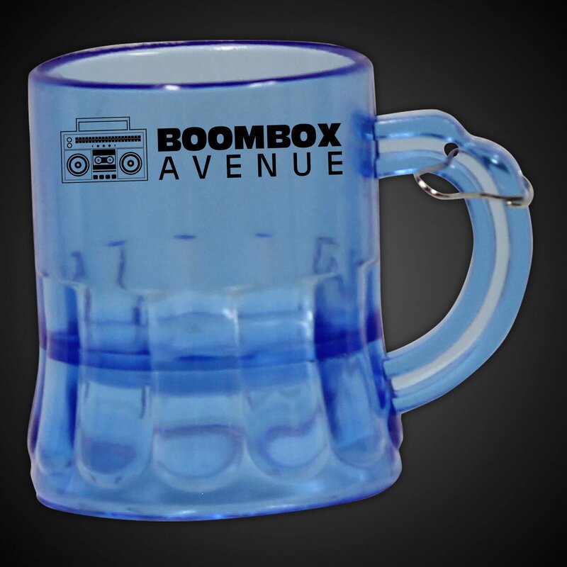 Main Product Image for 2 oz. Blue Beer Mug Medallion with J-Hook