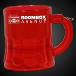 2 oz. Red Beer Mug Medallion with J-Hook -  