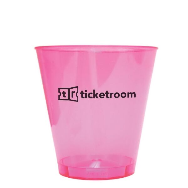 Main Product Image for 2 Oz. Red Bright Light Shot Glass - The 500 Line