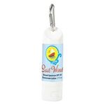 2 Oz. SPF 30 Sunscreen Lotion Carabiner Bottle -  