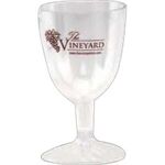 5 Oz. 2-Piece Wine Glass - Specialty Cups