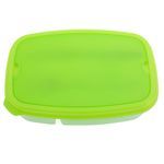 2-Section Lunch Container - Lime