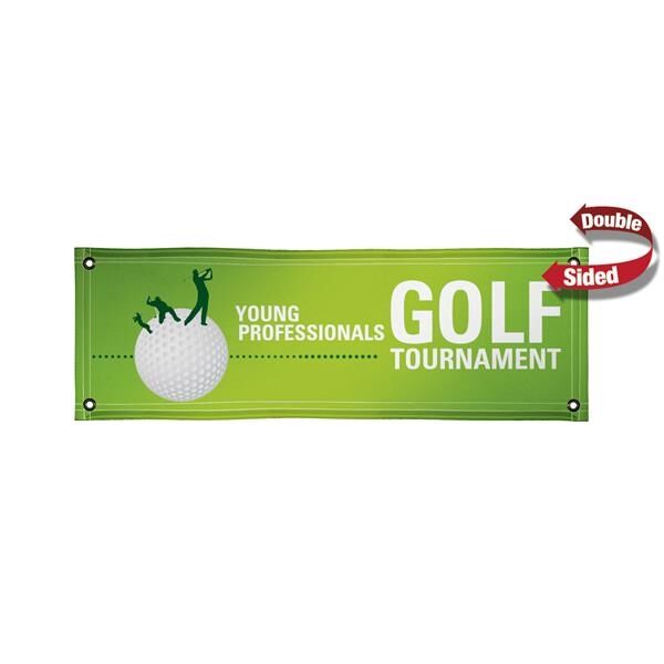 Main Product Image for Vinyl Banner Double-Sided 2' x 6' 18 oz