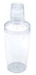 20 oz Cocktail Shaker - Clear