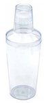 20 oz Cocktail Shaker - Clear