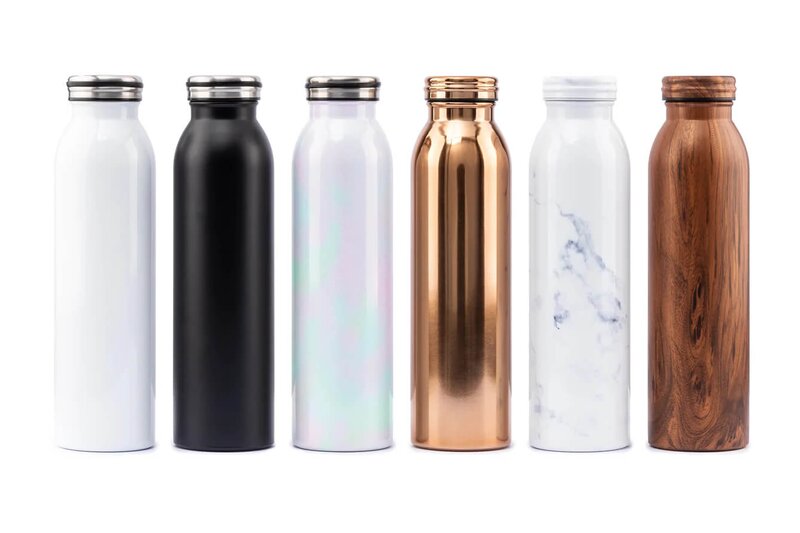 Main Product Image for 20 Oz Rustic Stainless Steel Double Wall Insulated Bottle