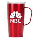 20 oz Straight Stainless Steel Travel Mug -  